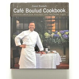 Cafe Boulud Cookbook by Boulud and Greenspan SIGNED Cookbook HC DJ 1999